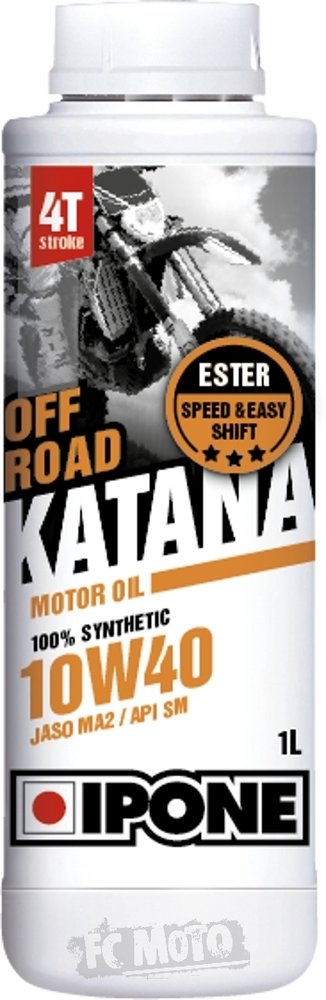 IPONE Katana Off Road 10W-40 モーターオイル1リットル