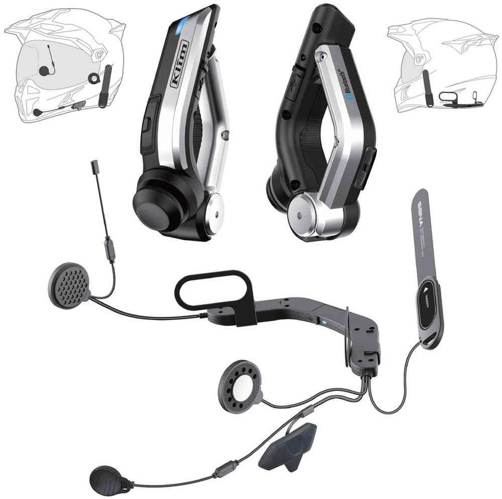Klim Sena 10U Krios Bluetooth Communication System Single Pack