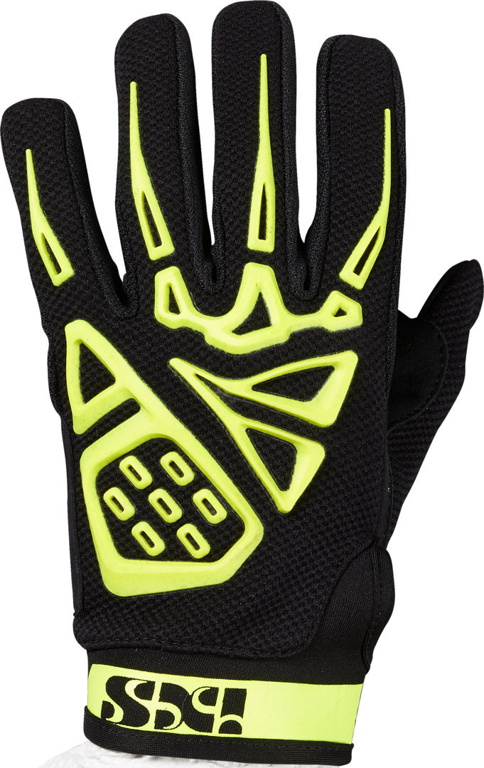 IXS Pandora Air Motocross Gloves, black-yellow, Size M, black-yellow, Size M