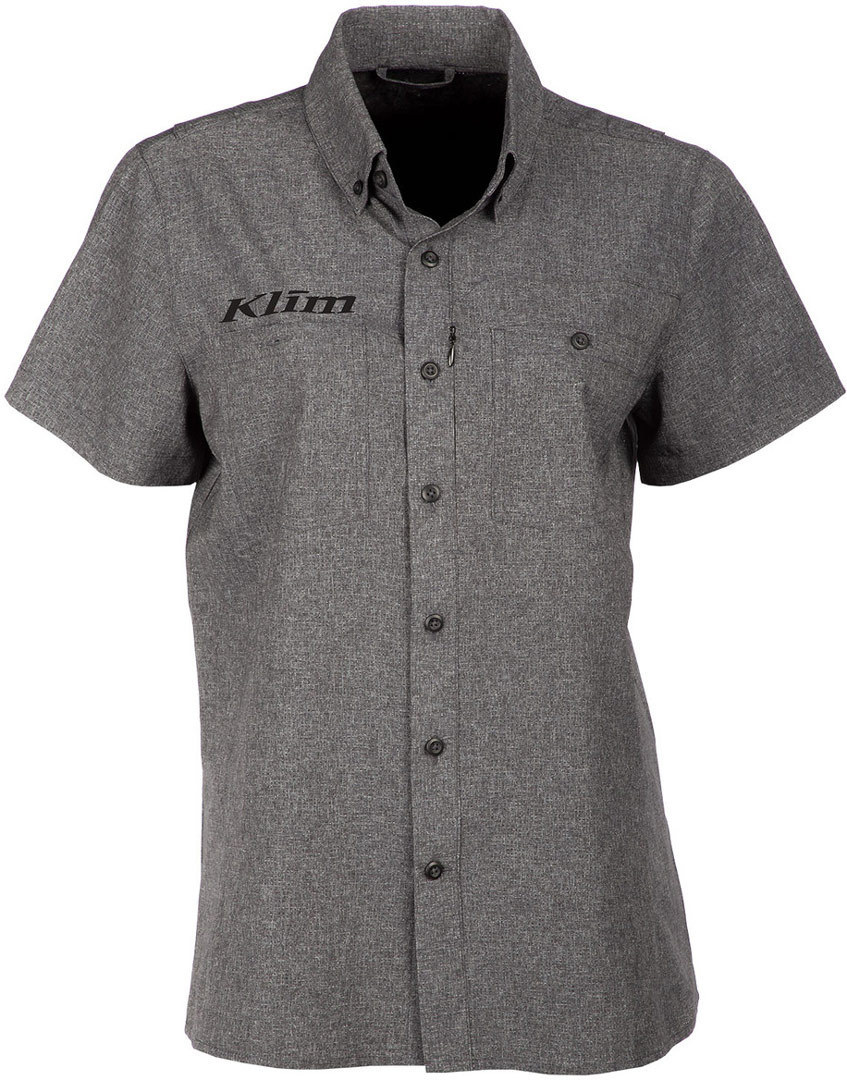 Klim Pit Ladies Shirt, grey, Size M for Women, grey, Size M for Women