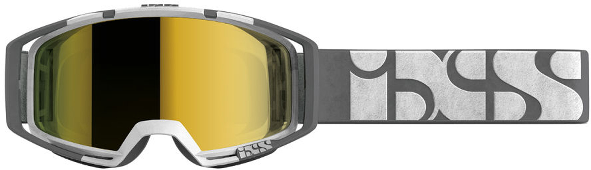 IXS Trigger+ Polarized Motocross Goggles, white, white, Size One Size