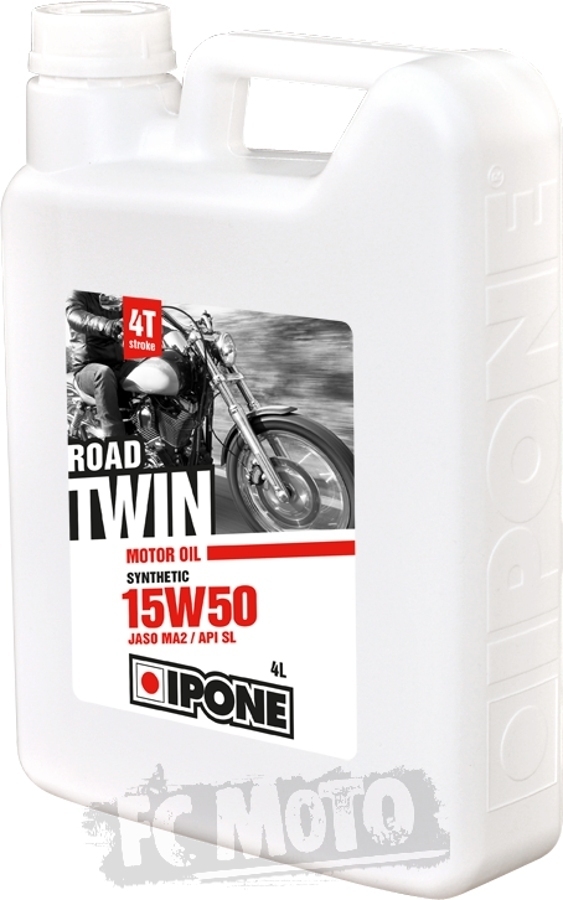 IPONE Road Twin 15W-50 Huile à moteur 4 litres