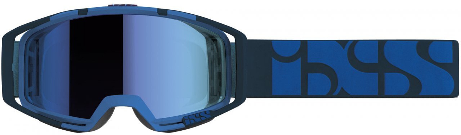 Image of IXS Trigger Occhiali Motocross, blu