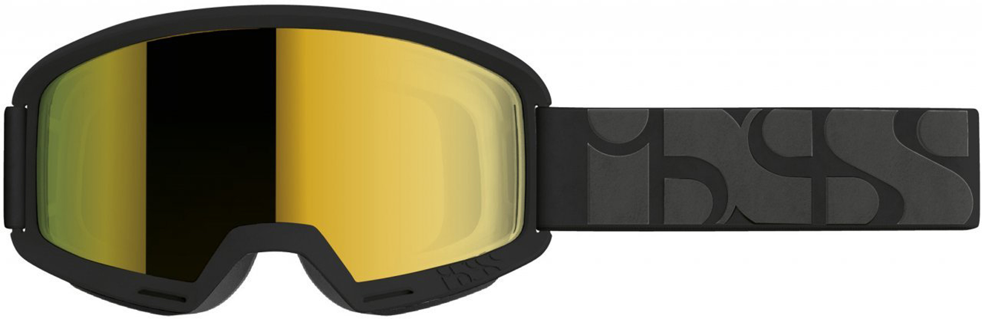 IXS Hack Motocross Goggles, black, black, Size One Size