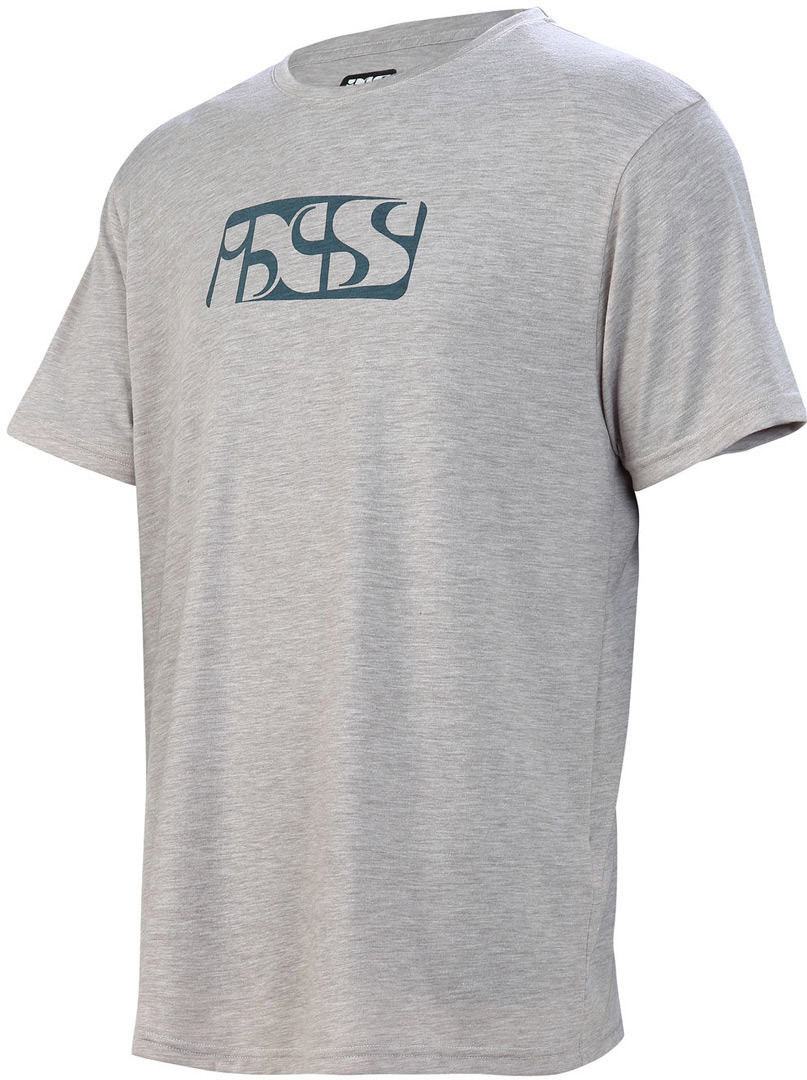 IXS Brand Tee T-Shirt, grey, Size S, grey, Size S