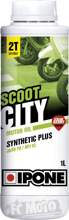 IPONE Scoot City Motorolje 1 liter jordbær