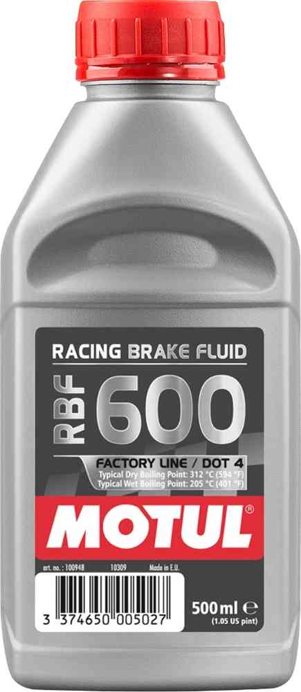 MOTUL RBF 600 Factory Line DOT 4 Fluide de frein 500 ml