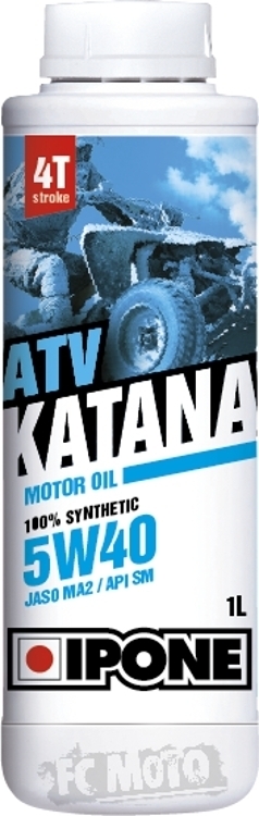 IPONE Katana ATV 5W-40 Motor-/växelolja 1 liter