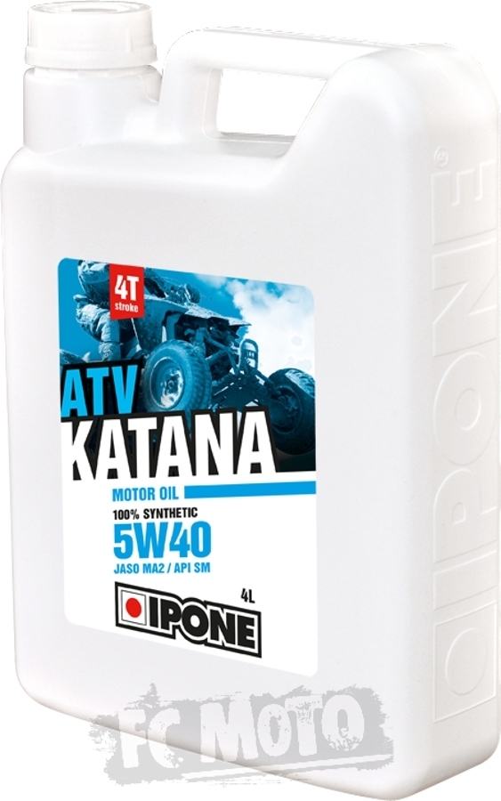 IPONE Katana ATV 5W-40 Motor-/Tandwielolie 4 Liter