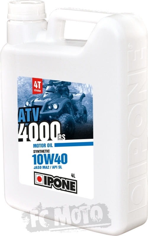 IPONE ATV 4000 RS 10W-40 Motorový/převodový olej 4 litry