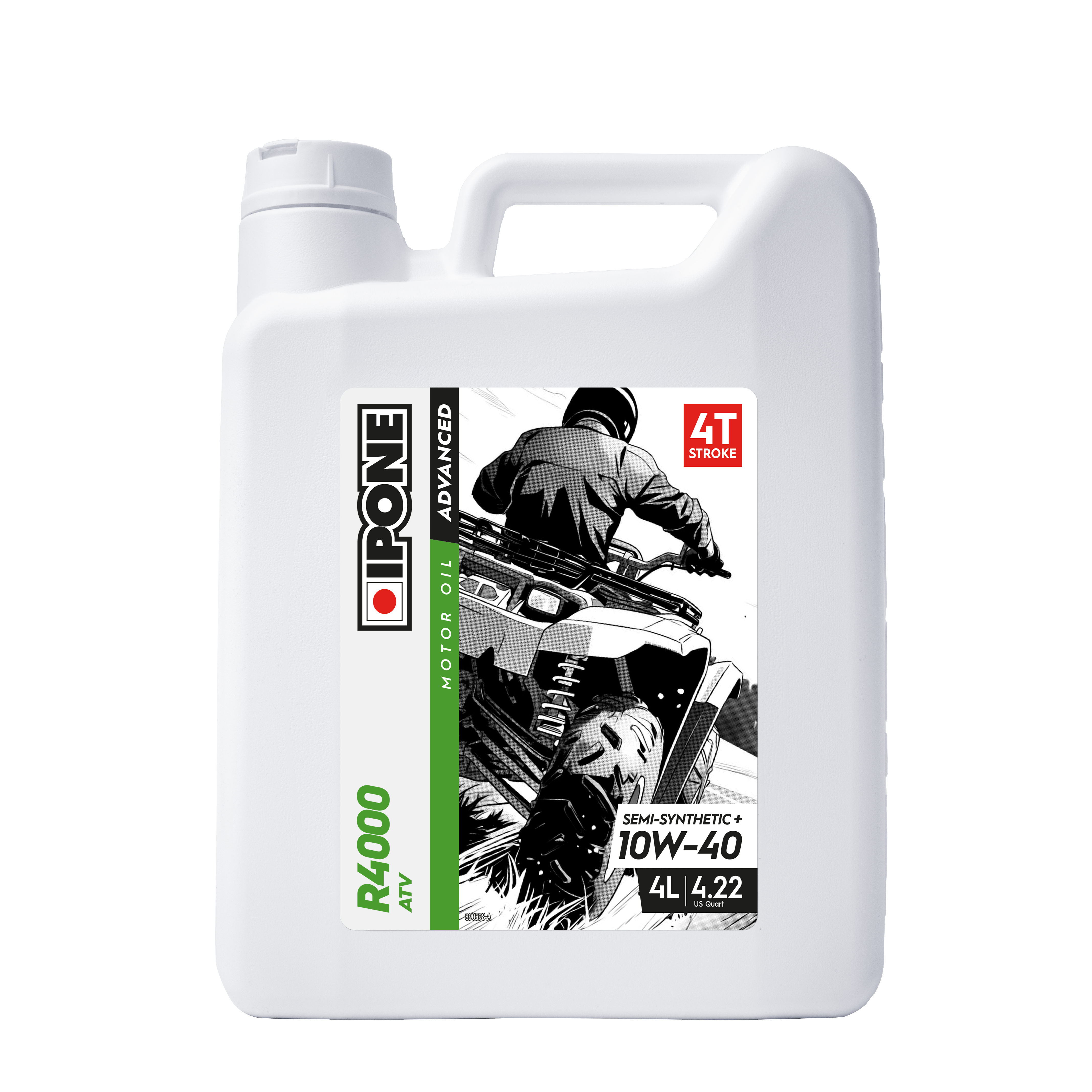 IPONE ATV 4000 RS 10W-40 Huile de moteur/engrenage 4 litres