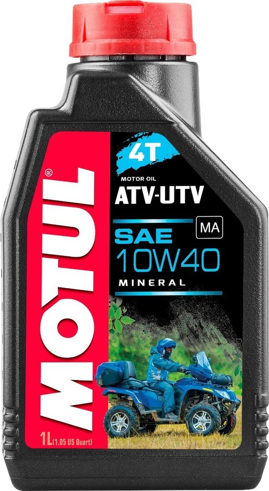 motul atv utv 4t 10w40 motor oil 1 liter