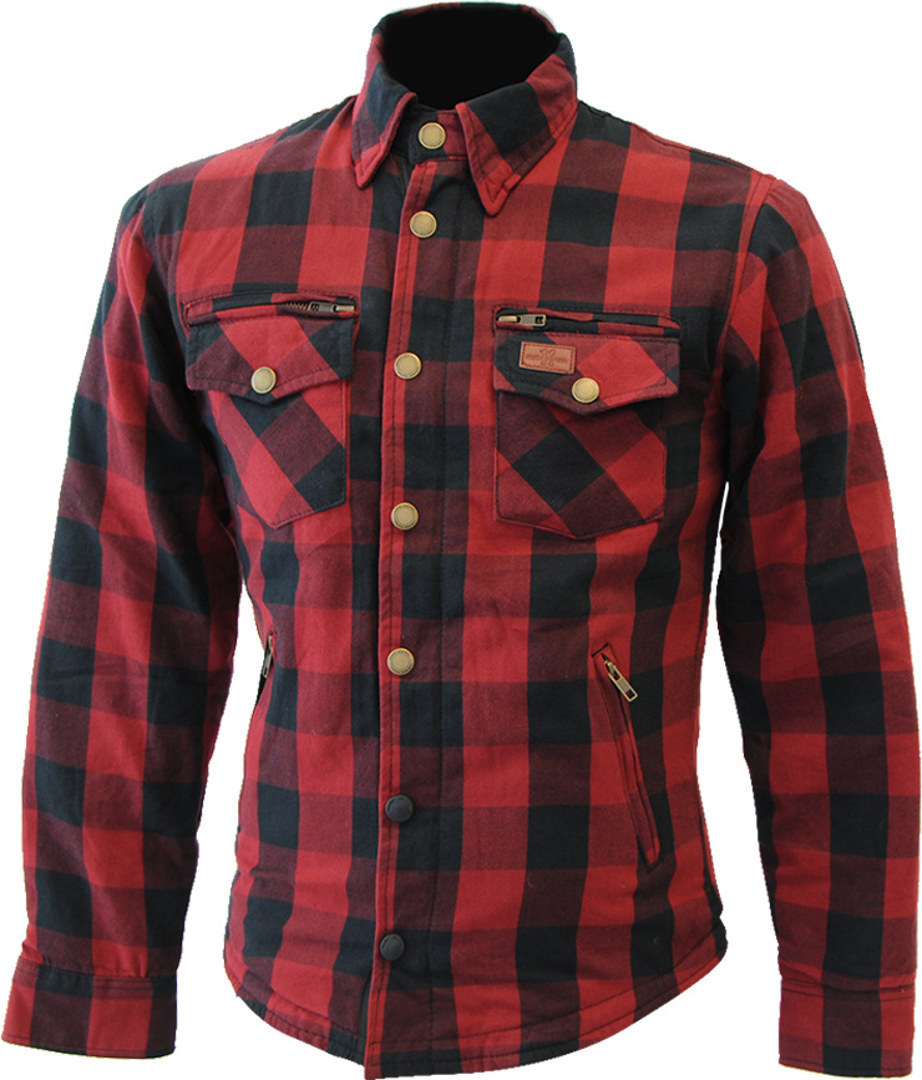 Büse M11 Ladies Motorcycle Shirt, red, Size 44 for Women, red, Size 44 for Women