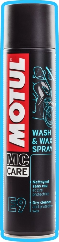 MOTUL MC Care E9 Wash And Wax Работник химчистки Spray 400 мл