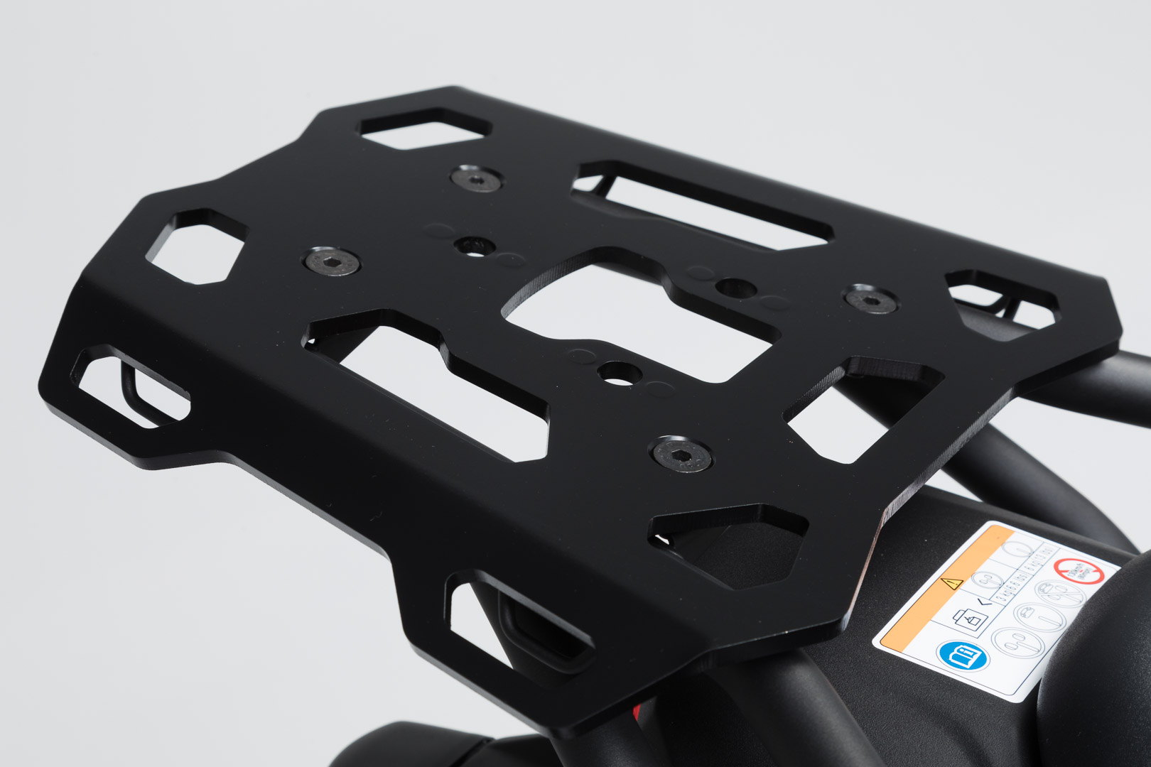 SW-Motech ALU-RACK Gepäckträger - Schwarz. Kawasaki Versys-X 300 ABS (16-)., schwarz