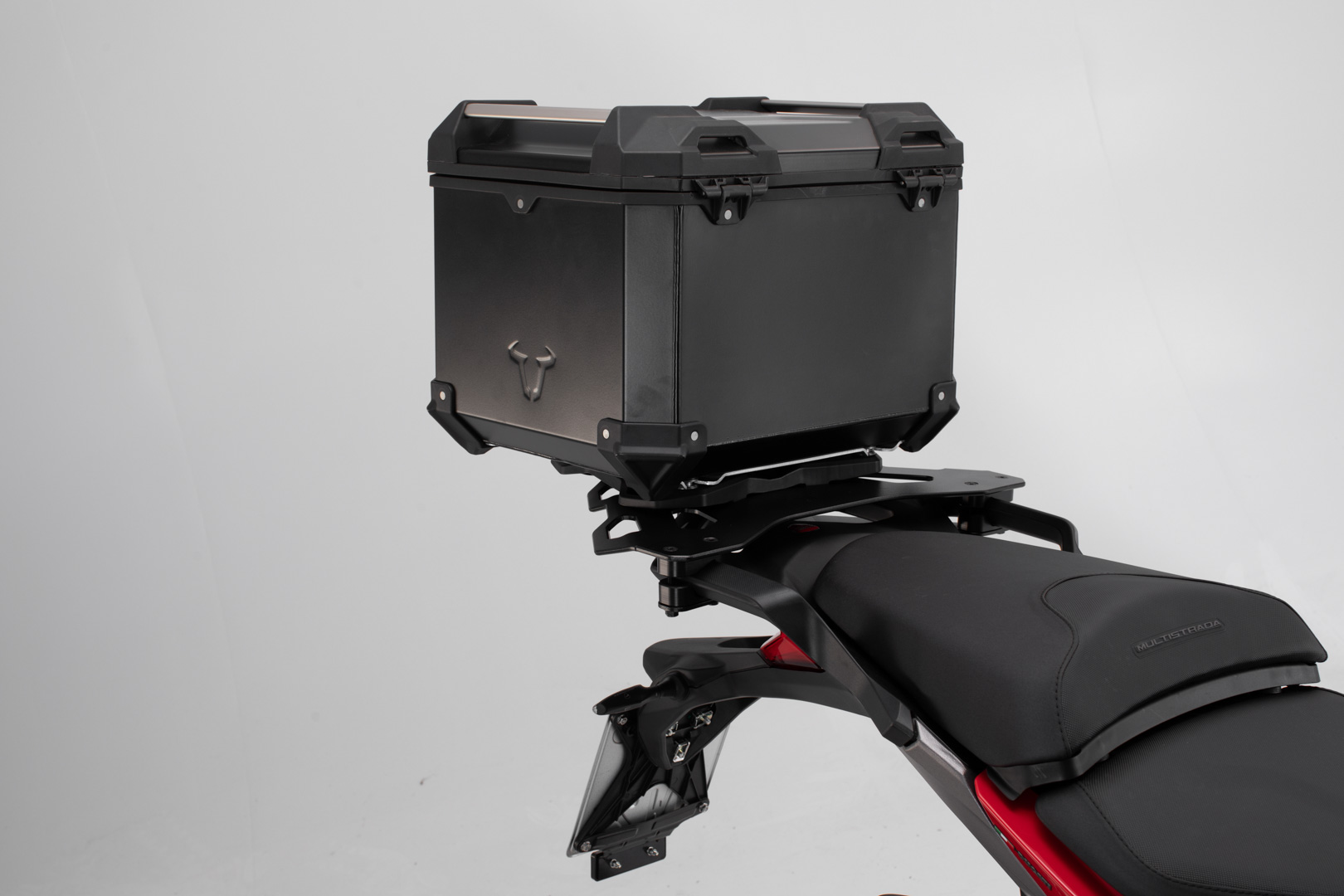 SW-Motech TRAX ADV top case system - Black. Ducati Multistrada 1200 Enduro/ 950/1260. top case system Black - Ducati Multistrada 1200 Enduro/950/1260 -  buy cheap ▷ FC-Moto