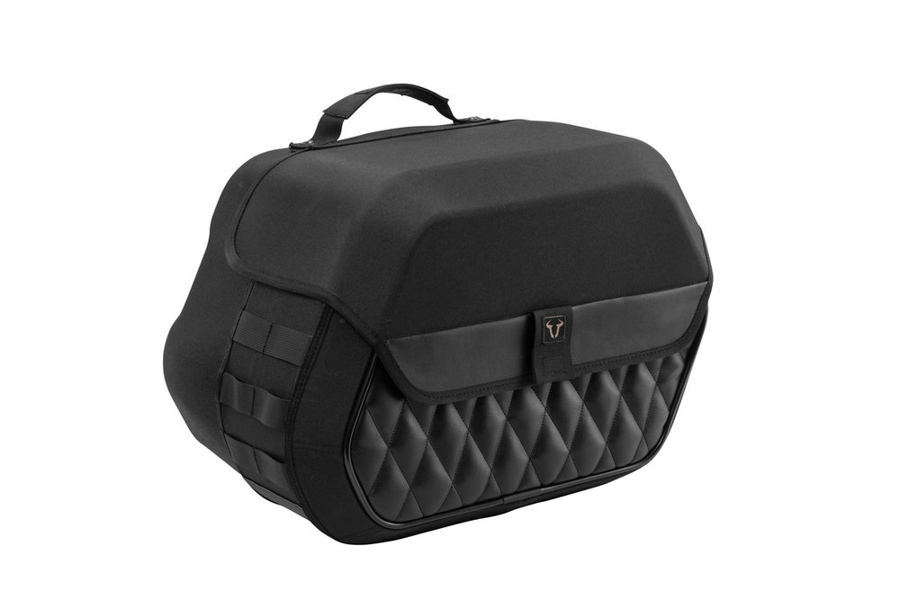 SW-Motech Legend Borsa laterale LH1 - 19,5 l. 600D Poliestere/Similpelle. Per SLH giusto.