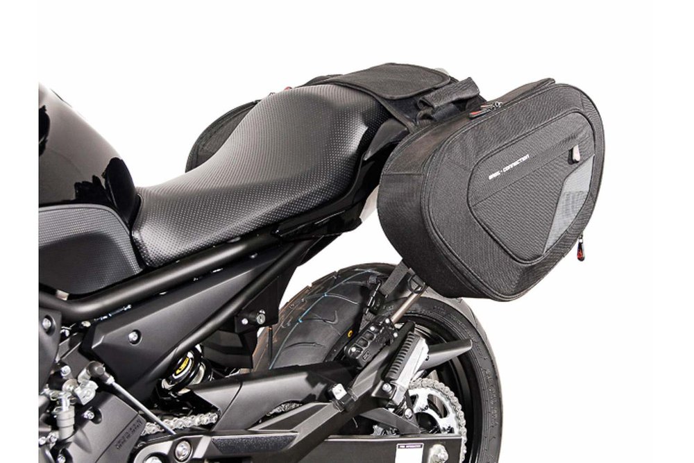 SW-Motech BLAZE saddlebag set - Black/Grey.Yamaha XJ6/ XJ6 Diversion, Diversion F.