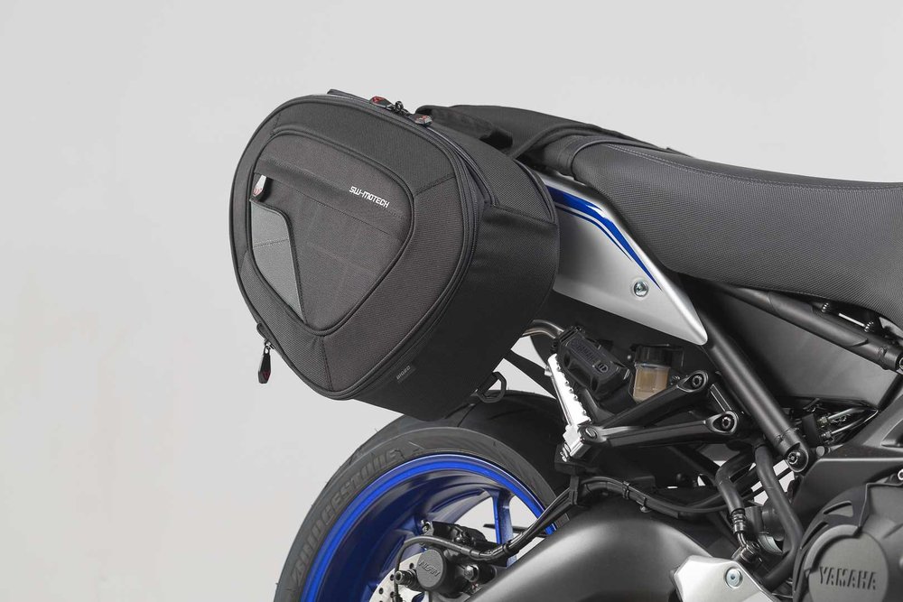 SW-Motech BLAZE saddlebag set - Black/Grey. Yamaha MT-09 (13-16).