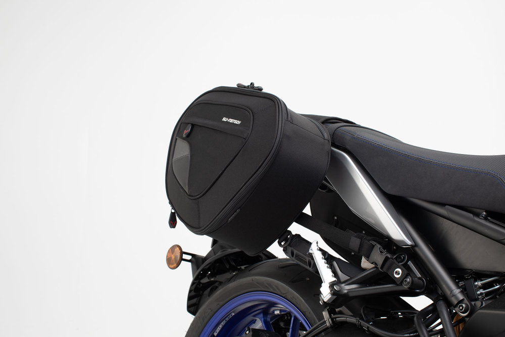 SW-Motech Sacoches latérales BLAZE version haute - Noir/Gris. Yamaha MT-09 SP (17-).