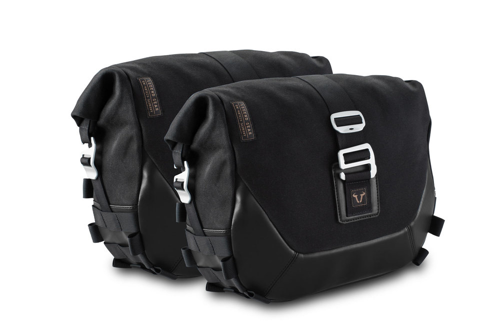 SW-Motech Legend Gear side bag system LC Black Edition - BMW R nineT (14-), Pure / Urban G/S (16-).