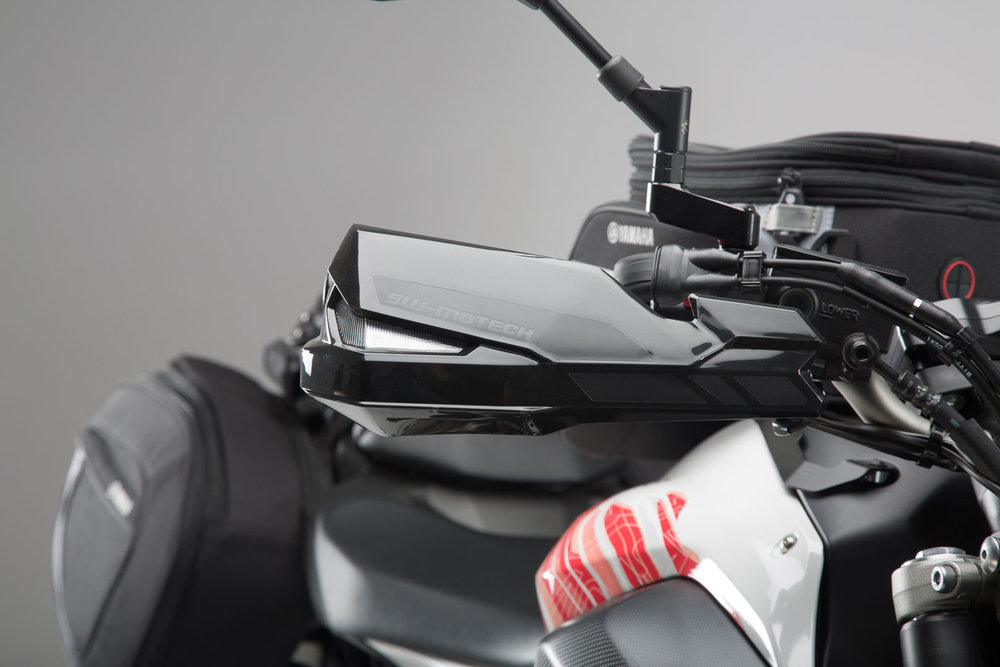 sw motech kobra handguard kit black mv agusta brutale 800 yamaha models