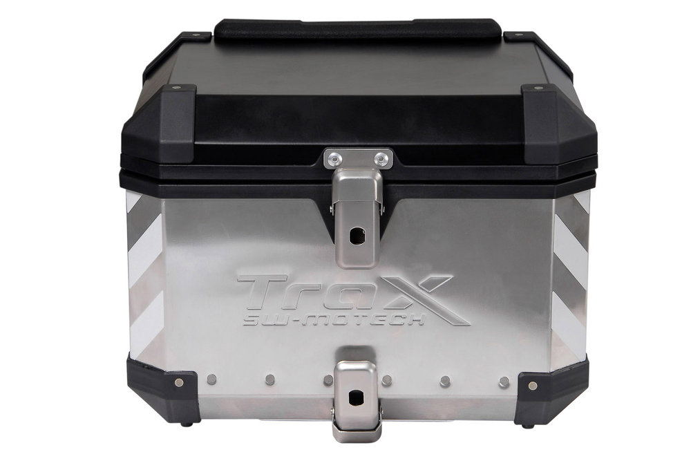 Conjunto de adesivos reflexivos SW-Motech TRAX ION - Para 2 casos laterais TRAX ION ou 1 caixa superior. Preto.