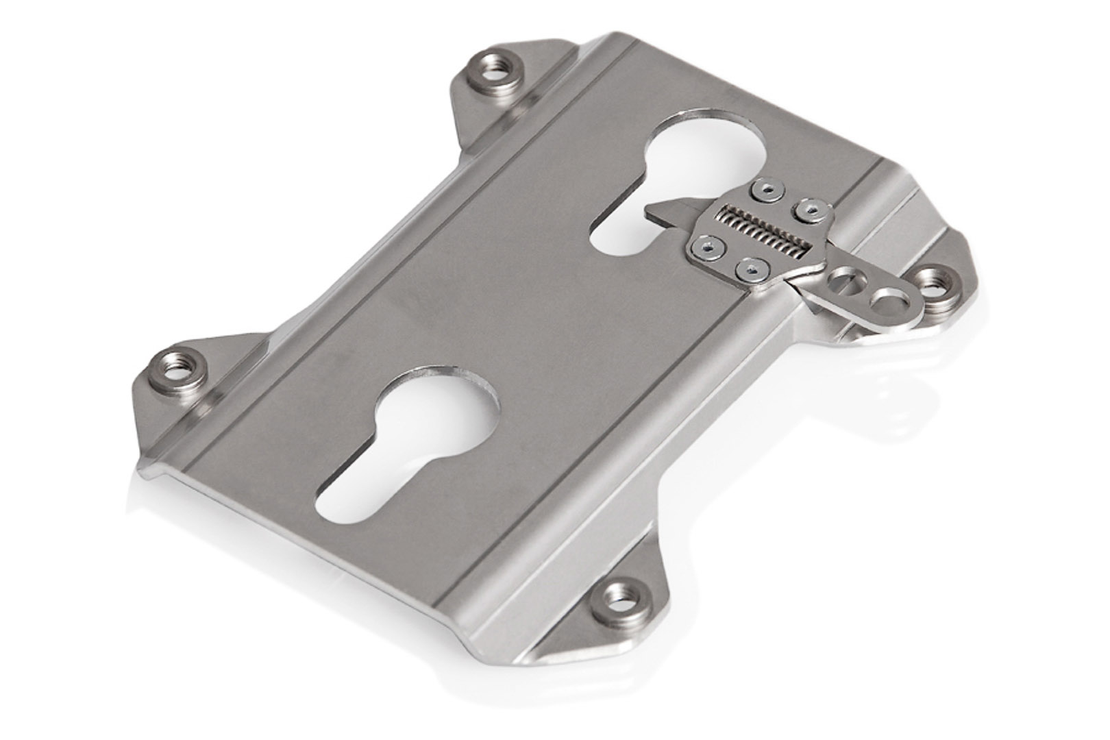 SW-Motech TRAX accessory mount - For TRAX side cases. Silver.-image-1386103331