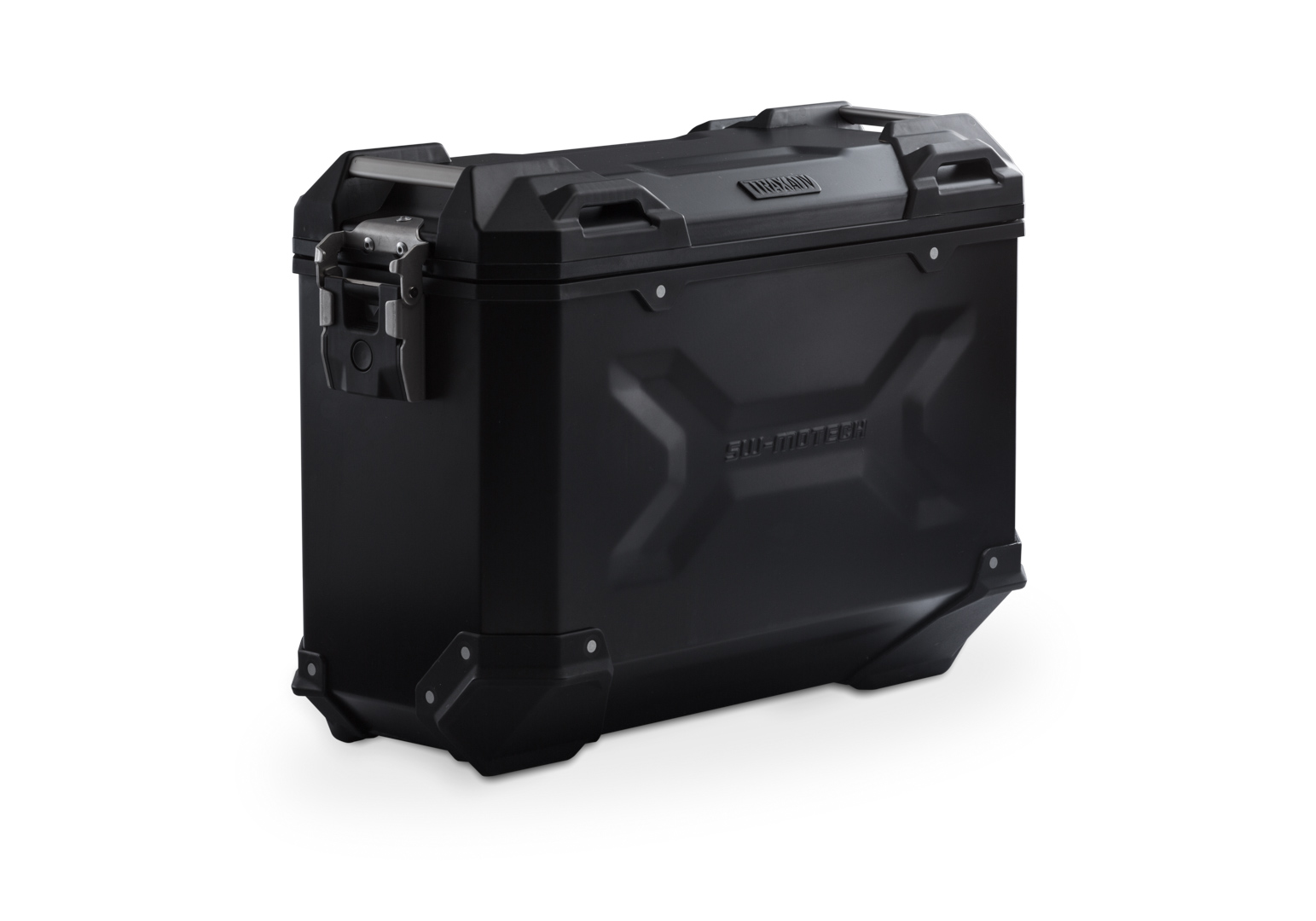 SW-Motech TRAX ADV M - Seitenkoffer. Aluminium. 37 l. Links. Schwarz., schwarz
