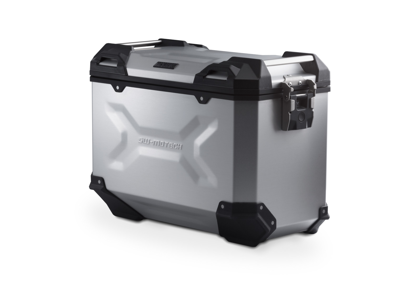 SW-Motech TRAX ADV L - Seitenkoffer. Aluminium. 45 l. Rechts. Silbern., silber