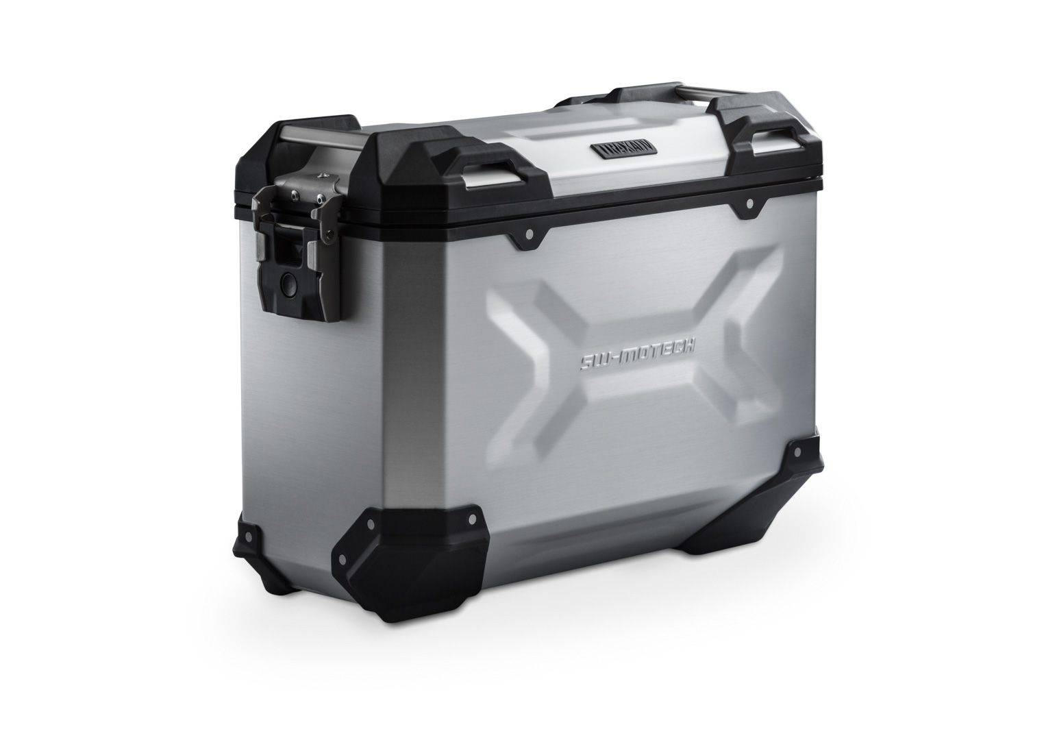 SW-Motech TRAX ADV M – Seitenkoffer. Aluminium. 37 l. Links. Silbern., silber