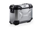 SW-Motech TRAX ADV M - Seitenkoffer. Aluminium. 37 l. Links. Silbern.