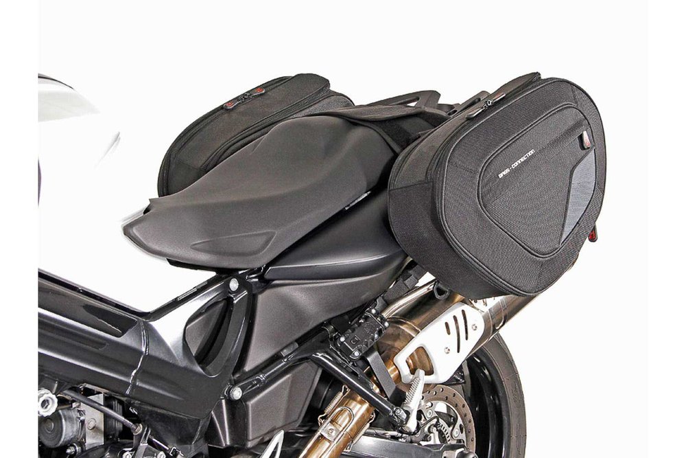 SW Motech BLAZE H saddlebag set Black Grey. BMW F 800 R 09 14