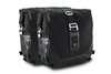 SW-Motech Legend Gear side bag system LC Black Edition - Triumph Bonneville / T100 (04-16).