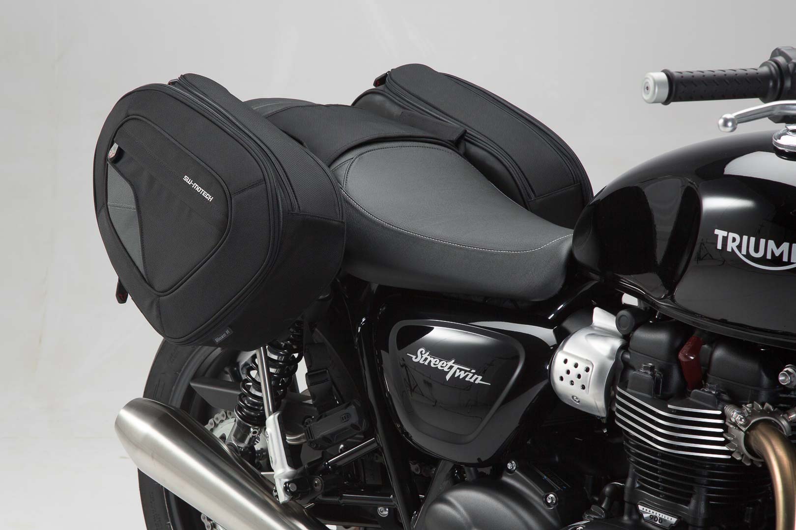 SW-Motech BLAZE H Satteltaschen-Set - Schwarz/Grau.Thruxton,Bonne/T,SpeedStreetTwin/C., schwarz