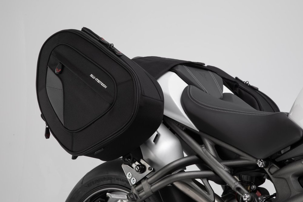 SW-Motech BLAZE H saddlebag set - Black/Grey. Triumph Speed Triple S (18-).