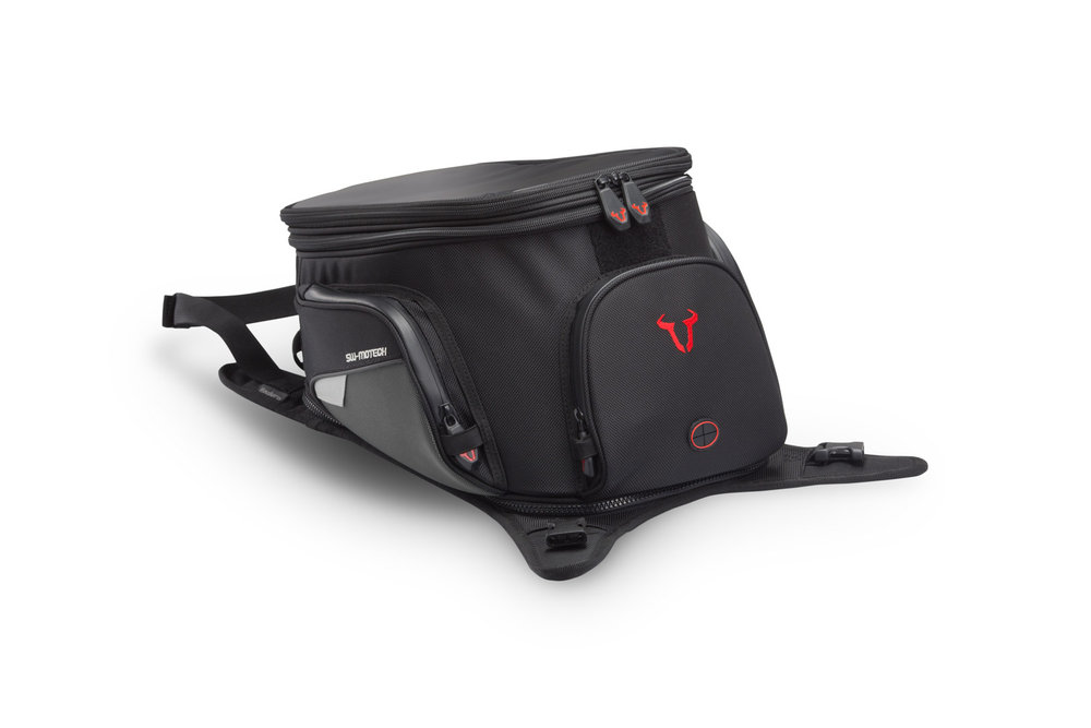 SW-Motech EVO Enduro stroppen tank bag 13-22 Liter ballistisk Nylon grå/svart