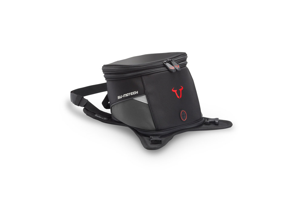 SW-Motech EVO Enduro LT strap tank bag - 5-7.5 l. Ballistic Nylon. Black/Grey.