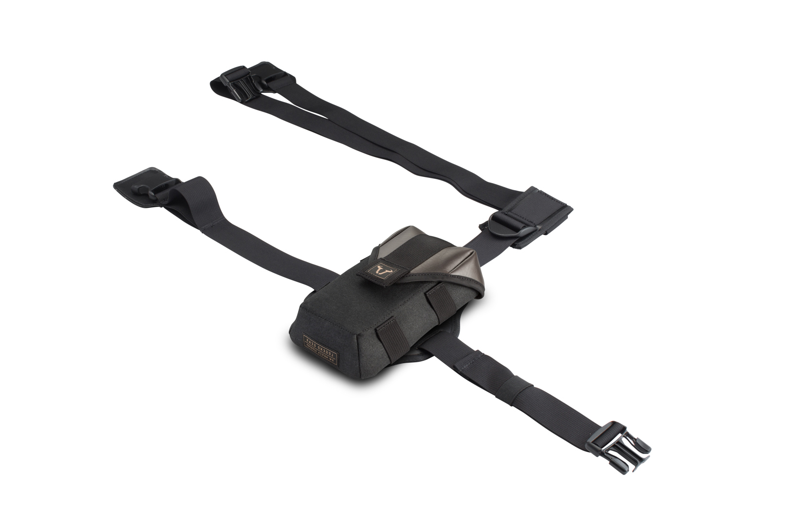 SW-Motech Holster LA7 avec pochette accessoire LA1. 0,8 l. - Holster LA7 avec pochette accessoire LA1. 0,8 l., noir
