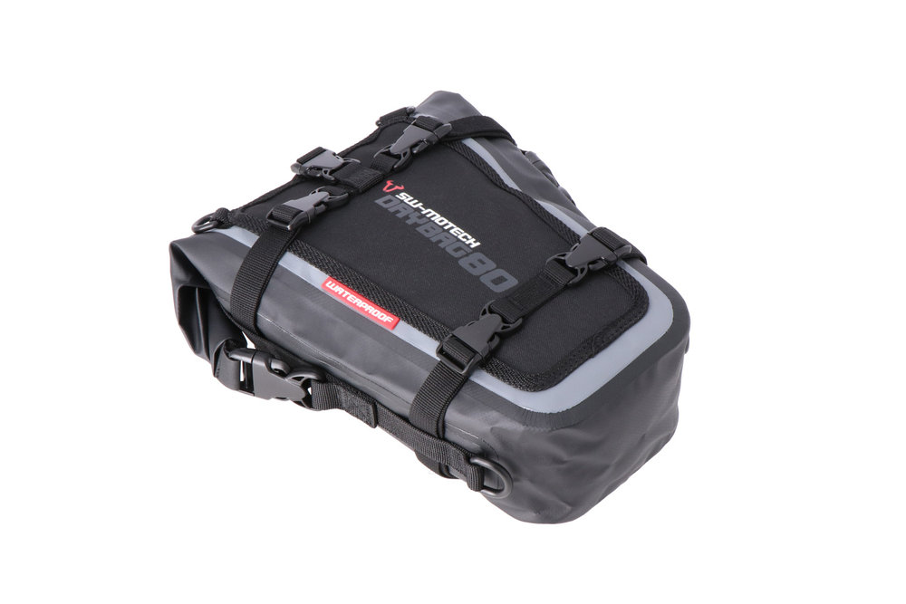 SW-Motech Drybag 80 saco de cauda - 8 l. Cinza / Preto. Impermeável.