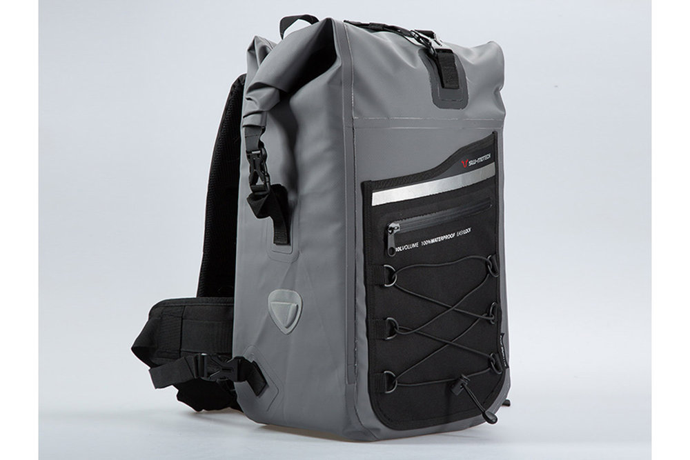 Рюкзак SW-Motech Drybag 300 - 30 л. Серый/Черный. Водонепроницаемый.