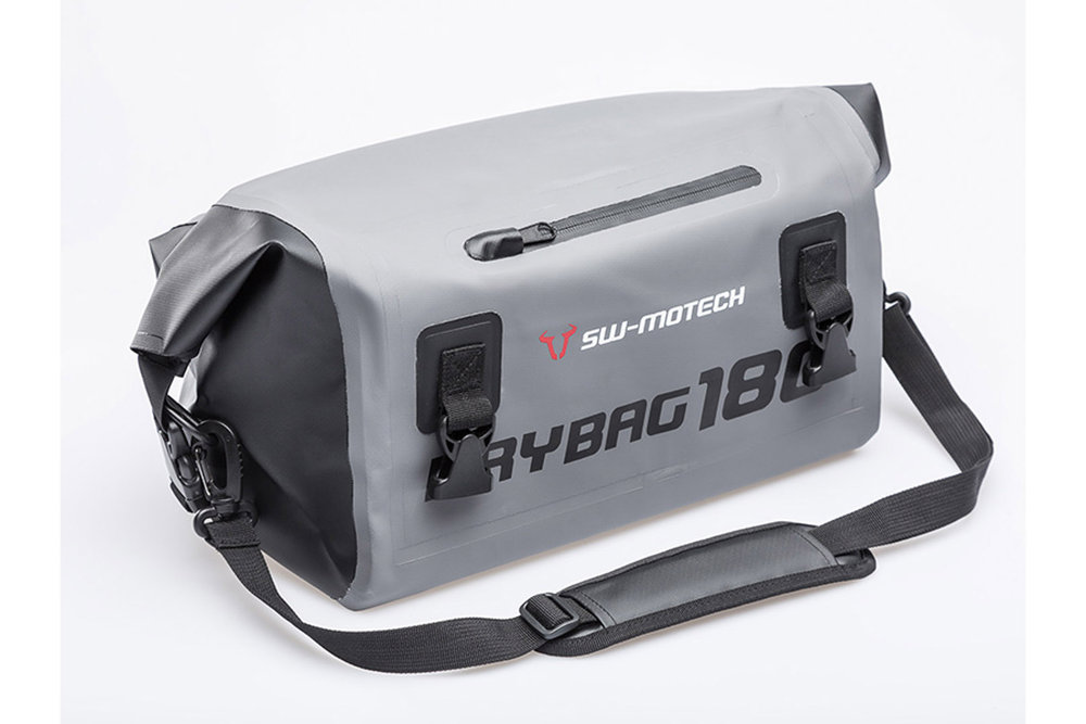 SW-Motech Drybag 180 staartzak - 18 l. Grijs/zwart. Waterdicht.