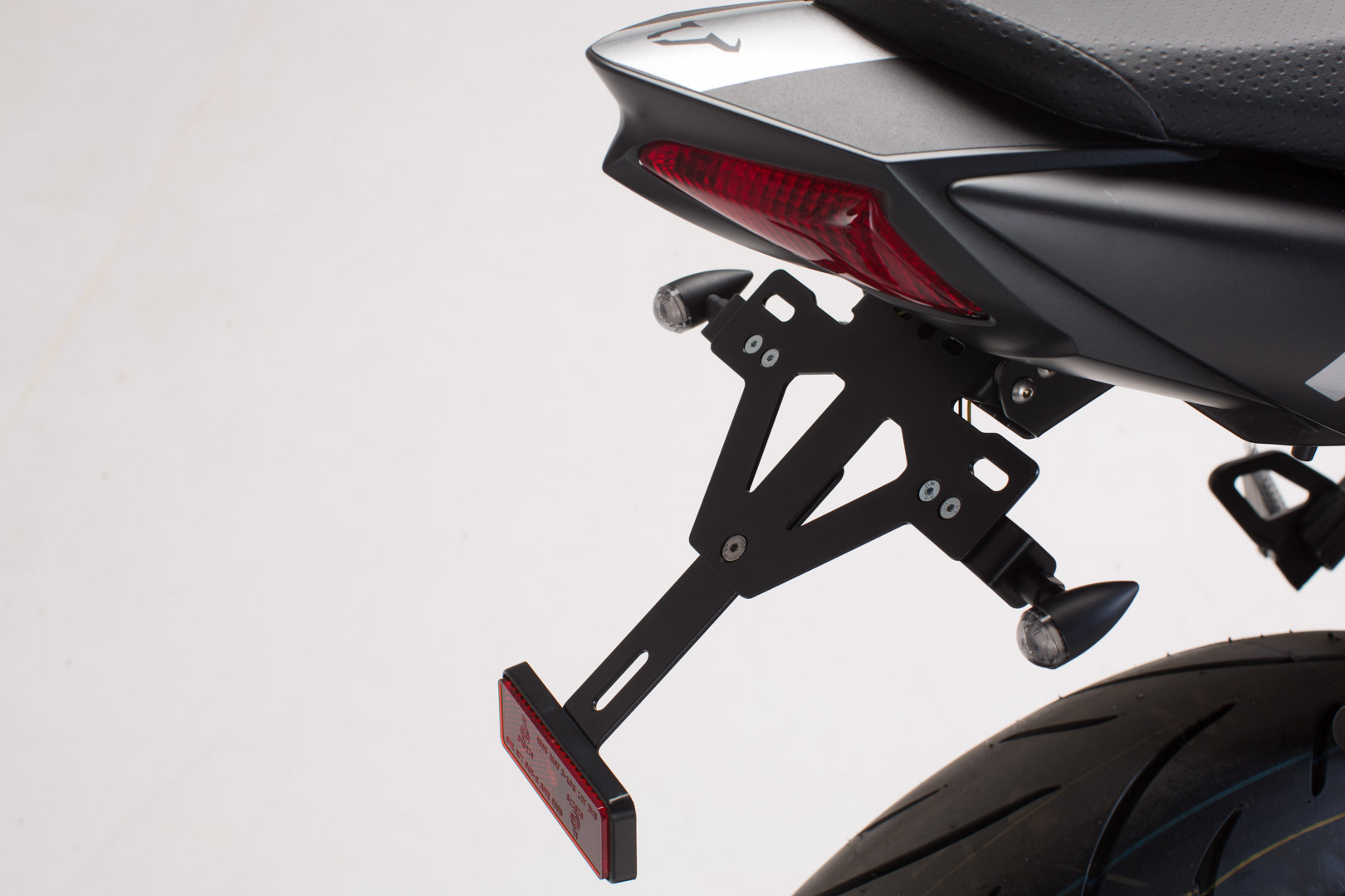 SW-Motech Blinker-Set inkl. Widerstand - Suzuki SV650 ABS (15-)., schwarz, schwarz