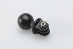 SW-Motech 1" ball for GoPro camera - For RAM arm. Black.