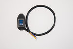 SW-Motech EVO interruptor de luz alta para cabina - Para luz de carretera. Azul brillante.