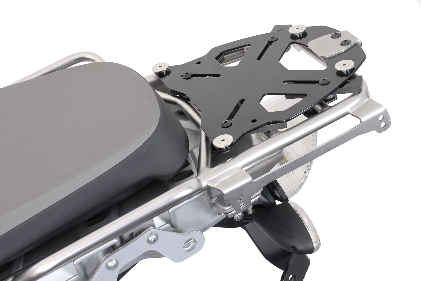 SW-Motech Adapterplatte für Rohrträger - Für TRAX Topcase. Universal., schwarz, schwarz