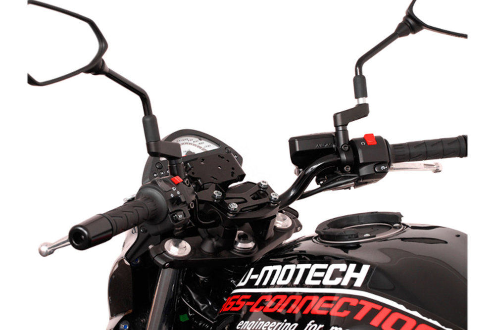 SW-Motech Negro. Soporte GPS antisacudid Nonshock/QUICK-LOCK - Negro. Soporte GPS antisacudid Nonshock/QUICK-LOCK