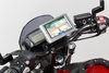 SW-Motech GPS mount voor stuur - Zwart. BMW / Honda / Suzuki modellen.