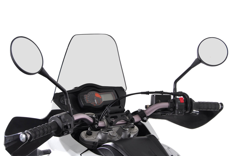 SW-Motech 핸들바용 GPS 마운트 - 블랙. 베타 / BMW / KTM 모델.