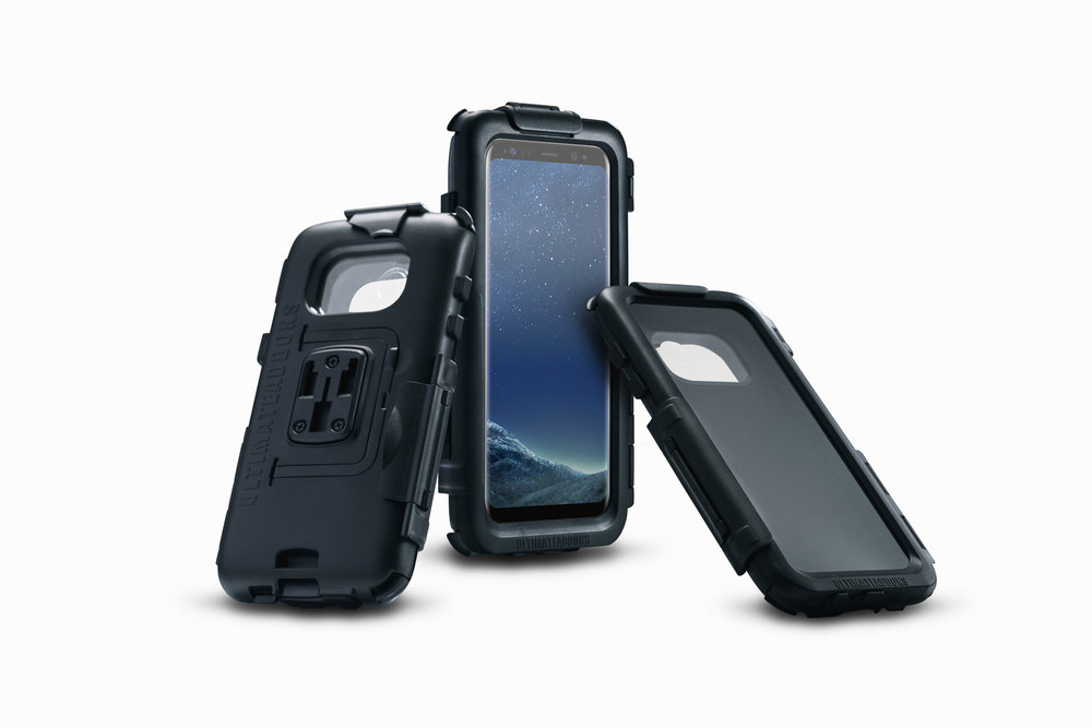 SW-Motech Hardcase para Samsung Galaxy S8 - Splashproof. Para montagem GPS. Preto.